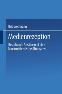 Vorderes Coverbild Medienrezeption