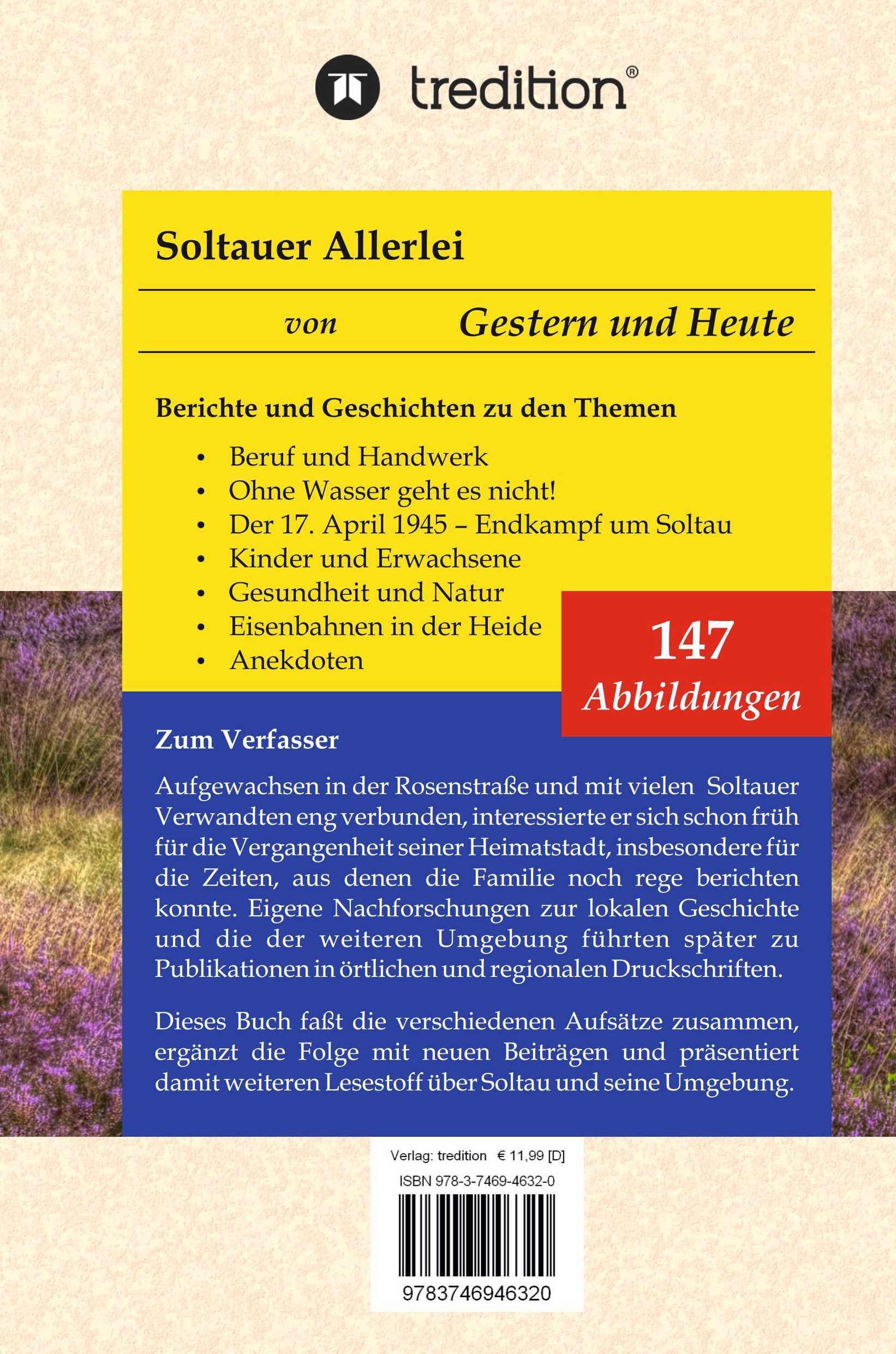 Rückseitencover Soltau, Stadt - Land - Fluß
