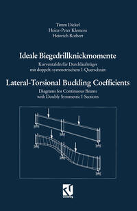 Vorderes Coverbild Ideale Biegedrillknickmomente / Lateral-Torsional Buckling Coefficients