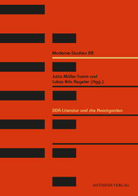 Vorderes Coverbild DDR-Literatur und die Avantgarden