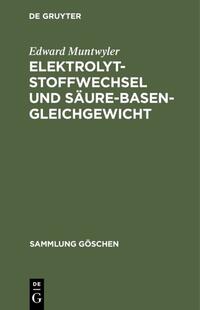 Vorderes Coverbild Elektrolytstoffwechsel und Säure-Basen-Gleichgewicht