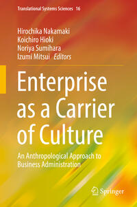 Vorderes Coverbild Enterprise as a Carrier of Culture