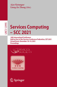 Vorderes Coverbild Services Computing – SCC 2021
