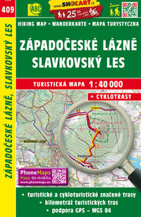 Vorderes Coverbild Západoceské lázne, Slavkovský les / Westböhmische Bäder, Kaiserwald (Wander - Radkarte 1:40.000)