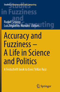 Vorderes Coverbild Accuracy and Fuzziness. A Life in Science and Politics