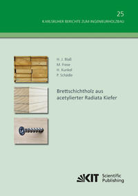 Vorderes Coverbild Brettschichtholz aus acetylierter Radiata Kiefer
