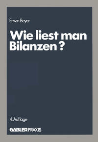 Vorderes Coverbild Wie liest man Bilanzen?