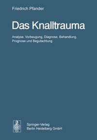 Vorderes Coverbild Das Knalltrauma