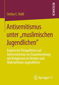 Vorderes Coverbild Antisemitismus unter ,,muslimischen Jugendlichen"