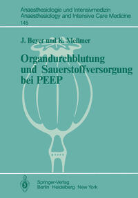 Vorderes Coverbild Organdurchblutung und Sauerstoffversorgung bei PEEP