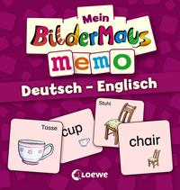 Vorderes Coverbild Mein Bildermaus-Memo - Deutsch - Englisch