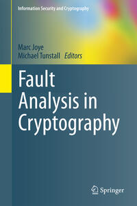 Vorderes Coverbild Fault Analysis in Cryptography