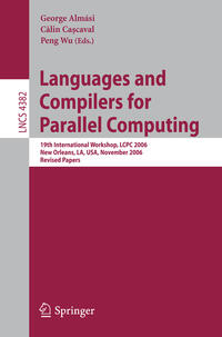 Vorderes Coverbild Languages and Compilers for Parallel Computing