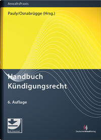Vorderes Coverbild Handbuch Kündigungsrecht