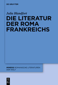 Vorderes Coverbild Die Literatur der Roma Frankreichs
