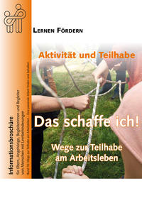 Vorderes Coverbild Aktivität und Teilhabe - Wege zur Teilhabe am Arbeitsleben