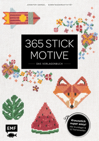 Vorderes Coverbild 365 Stickmotive – Das Vorlagenbuch