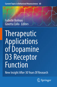 Vorderes Coverbild Therapeutic Applications of Dopamine D3 Receptor Function