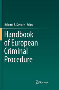 Vorderes Coverbild Handbook of European Criminal Procedure