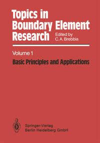 Vorderes Coverbild Topics in Boundary Element Research