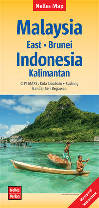 Vorderes Coverbild Nelles Map Landkarte Malaysia: East - Brunei - Indonesia: Kalimantan