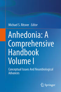 Vorderes Coverbild Anhedonia: A Comprehensive Handbook Volume I
