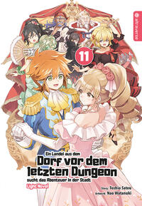 Vorderes Coverbild Ein Landei aus dem Dorf vor dem letzten Dungeon sucht das Abenteuer in der Stadt Light Novel 11