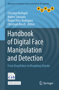 Vorderes Coverbild Handbook of Digital Face Manipulation and Detection