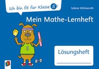 Vorderes Coverbild Ich bin fit für Klasse 5! Mein Mathe-Lernheft – Lösungsheft