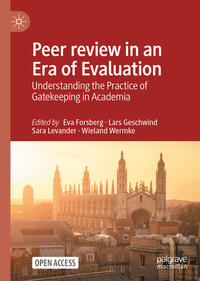Vorderes Coverbild Peer review in an Era of Evaluation