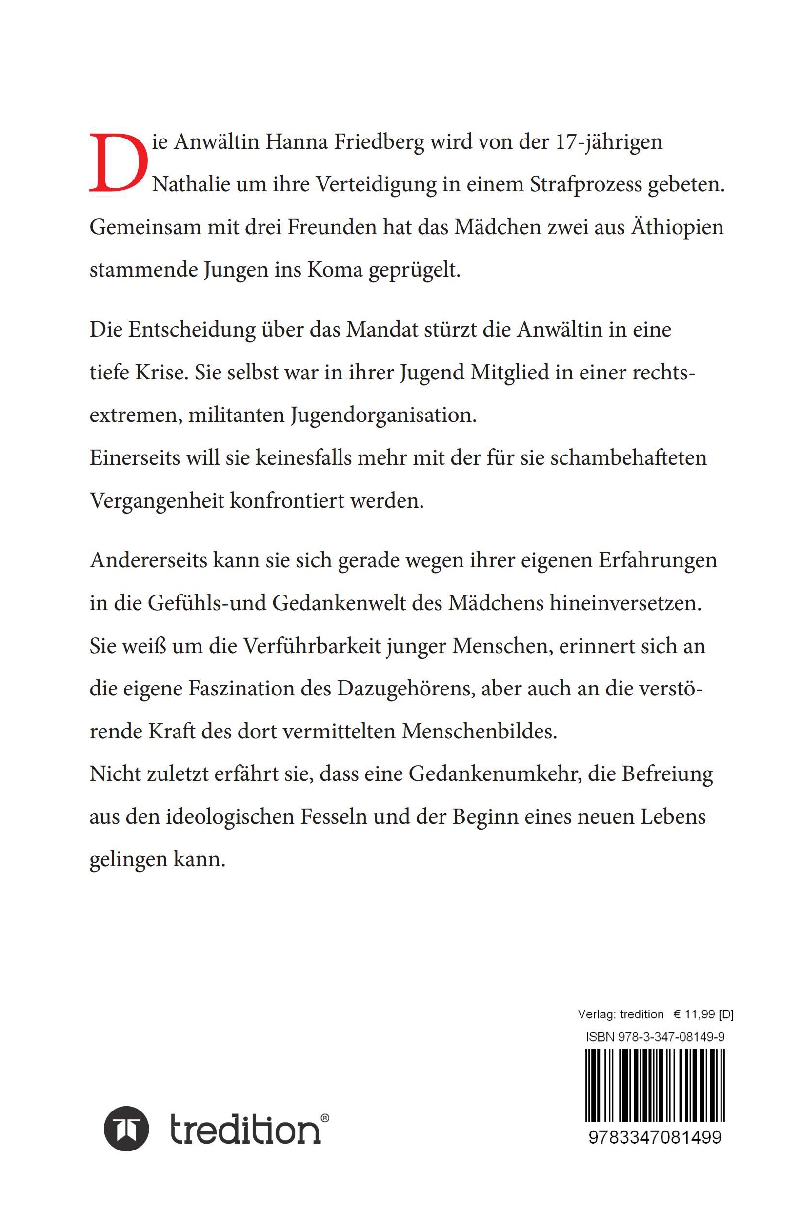 Rückseitencover Eine (ge)rechte Sache