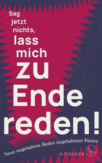 Vorderes Coverbild Sag jetzt nichts, lass mich zu Ende reden!
