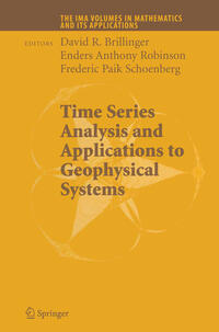 Vorderes Coverbild Time Series Analysis and Applications to Geophysical Systems