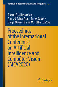 Vorderes Coverbild Proceedings of the International Conference on Artificial Intelligence and Computer Vision (AICV2020)