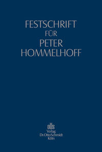 Vorderes Coverbild Festschrift für Peter Hommelhoff