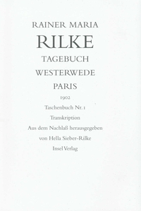 Vorderes Coverbild Tagebuch Westerwede und Paris. 1902