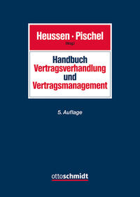 Vorderes Coverbild Handbuch Vertragsverhandlung und Vertragsmanagement