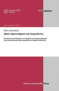 Vorderes Coverbild (Mehr-)Sprachigkeit und Lingualismus