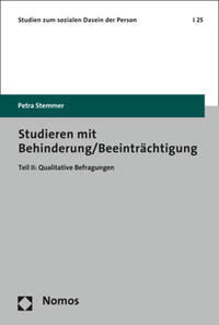 Vorderes Coverbild Studieren mit Behinderung/Beeinträchtigung