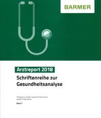 Vorderes Coverbild BARMER Arztreport 2018