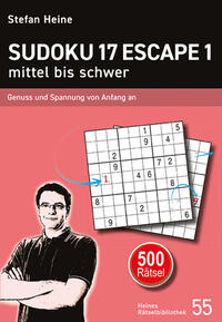 Vorderes Coverbild Sudoku 17 Escape 1 - mittel bis schwer