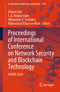 Vorderes Coverbild Proceedings of International Conference on Network Security and Blockchain Technology