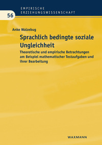 Vorderes Coverbild Sprachlich bedingte soziale Ungleichheit