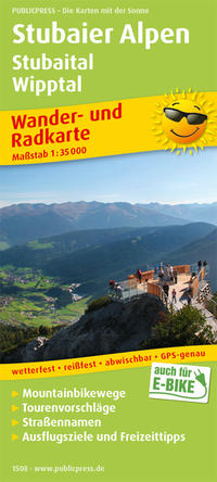 Vorderes Coverbild Stubaier Alpen, Stubaital, Wipptal
