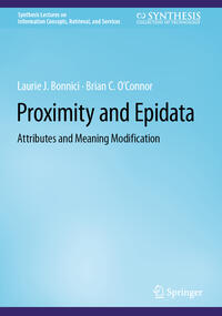 Vorderes Coverbild Proximity and Epidata