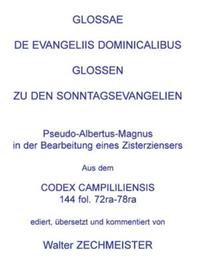 Vorderes Coverbild Glossae de Evangeliis Dominicalibus