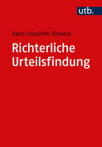 Vorderes Coverbild Richterliche Urteilsfindung