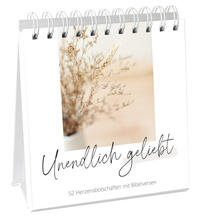 Vorderes Coverbild Unendlich geliebt - Aufstellbuch