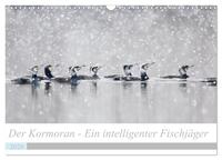 Vorderes Coverbild Der Kormoran - Ein intelligenter Fischjäger (Wandkalender 2026 DIN A3 quer), CALVENDO Monatskalender