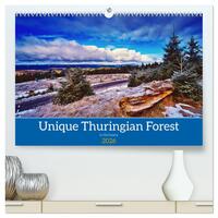 Vorderes Coverbild Unique Thuringian Forest (High Quality Premium Wall Calendar 2026 DIN A2 landscape),CALVENDO 12 Month Wall Calendar